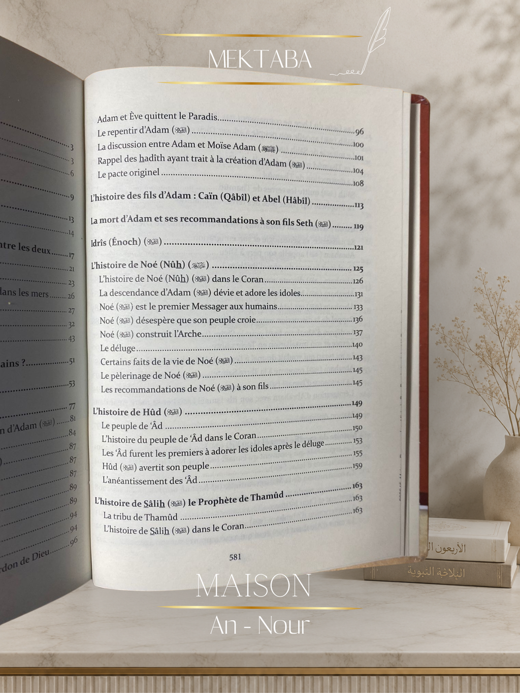 Les Histoires des Prophètes – Petit Format Livre Islamique - Maison d'Ennour