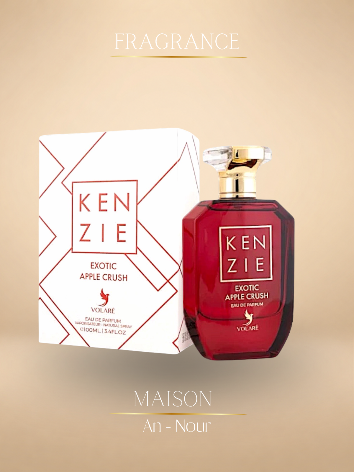 Kenzi Apple Crush – Parfum Pomme Gourmande 100ml - Volaré