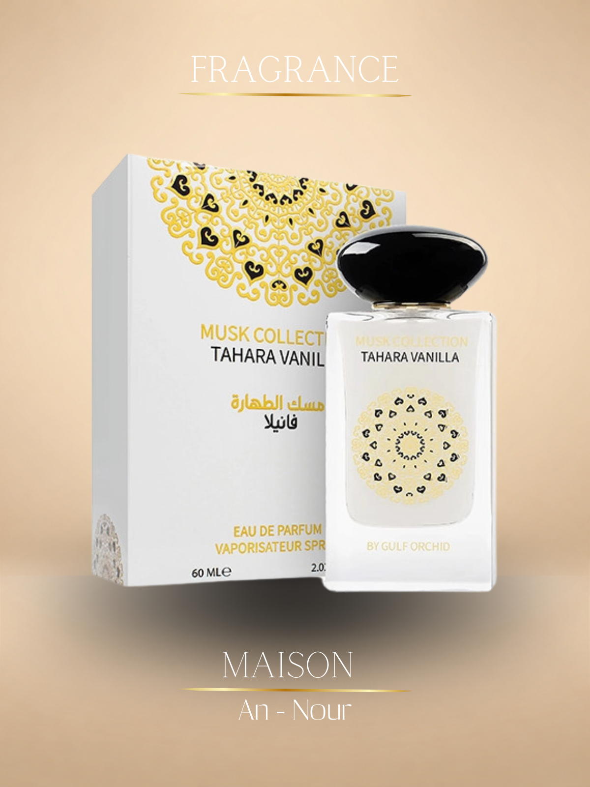Musk Collection Tahara Vanilla – Parfum Vanille Musc 60ml