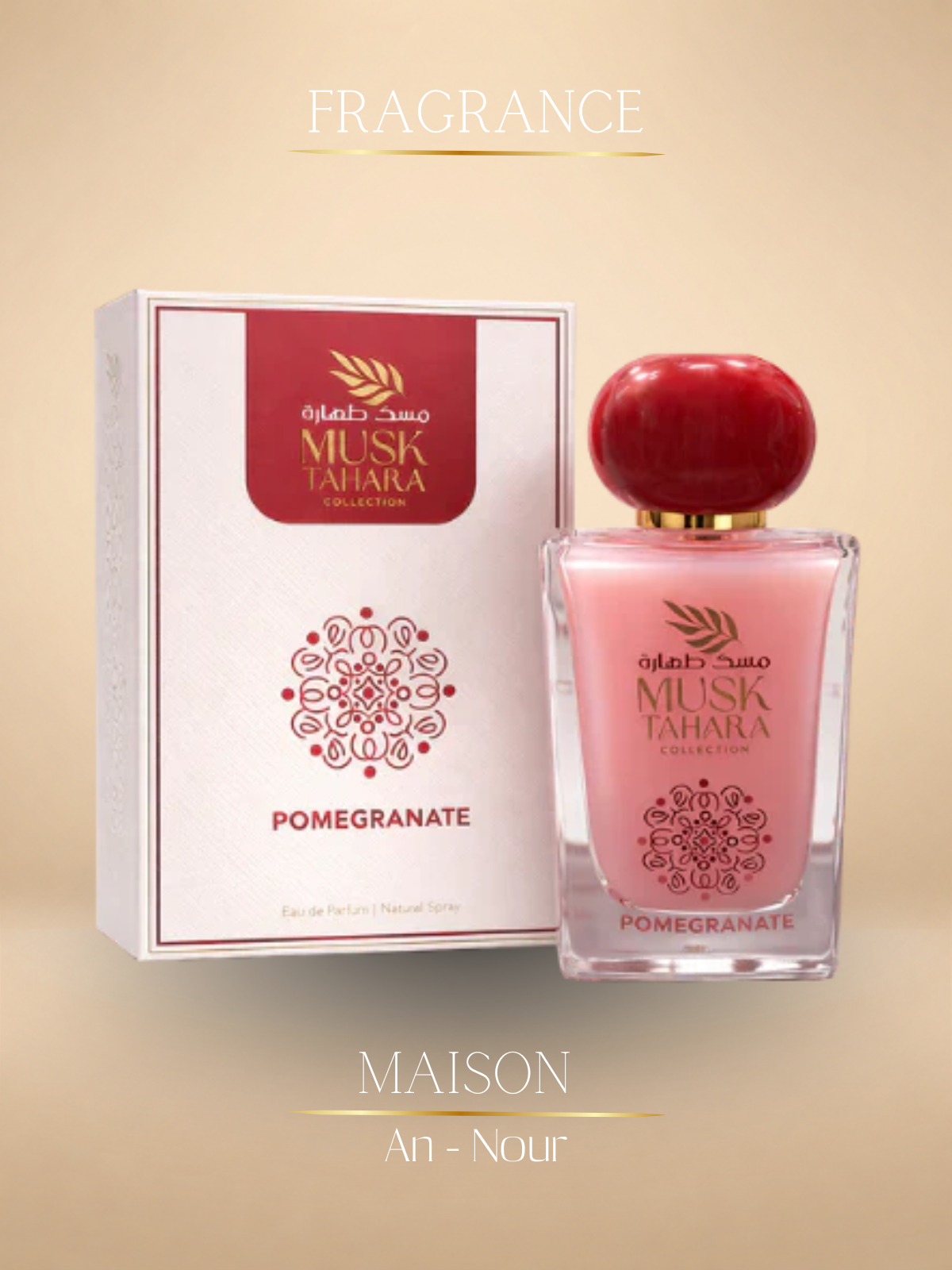 Musk Tahara Pomegranate – Parfum Musc Grenade 60ml - Gulf Orchid