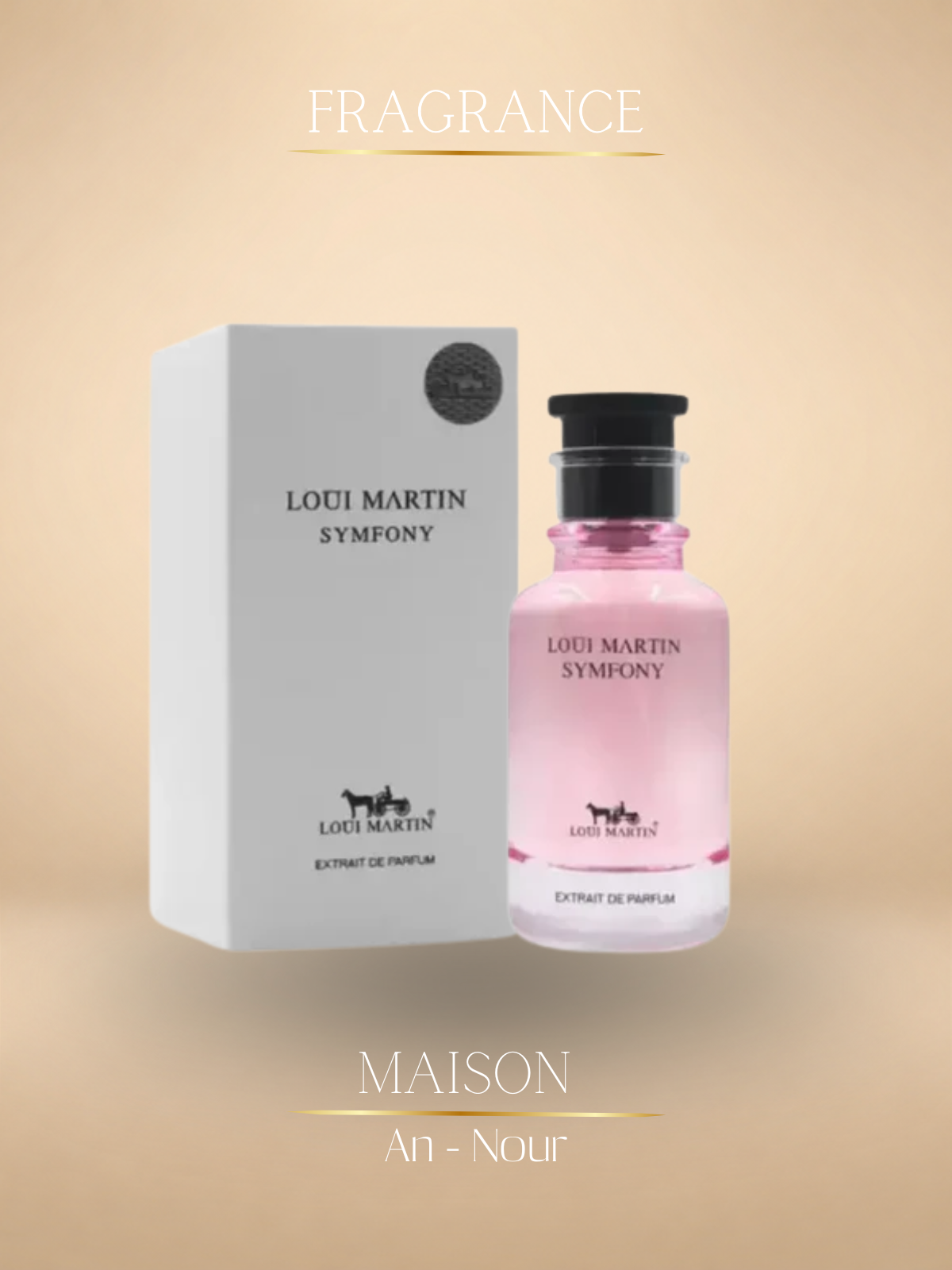 Symfony Extrait de Parfum – Parfum Intense Longue Tenue 100ml - Louis Martin