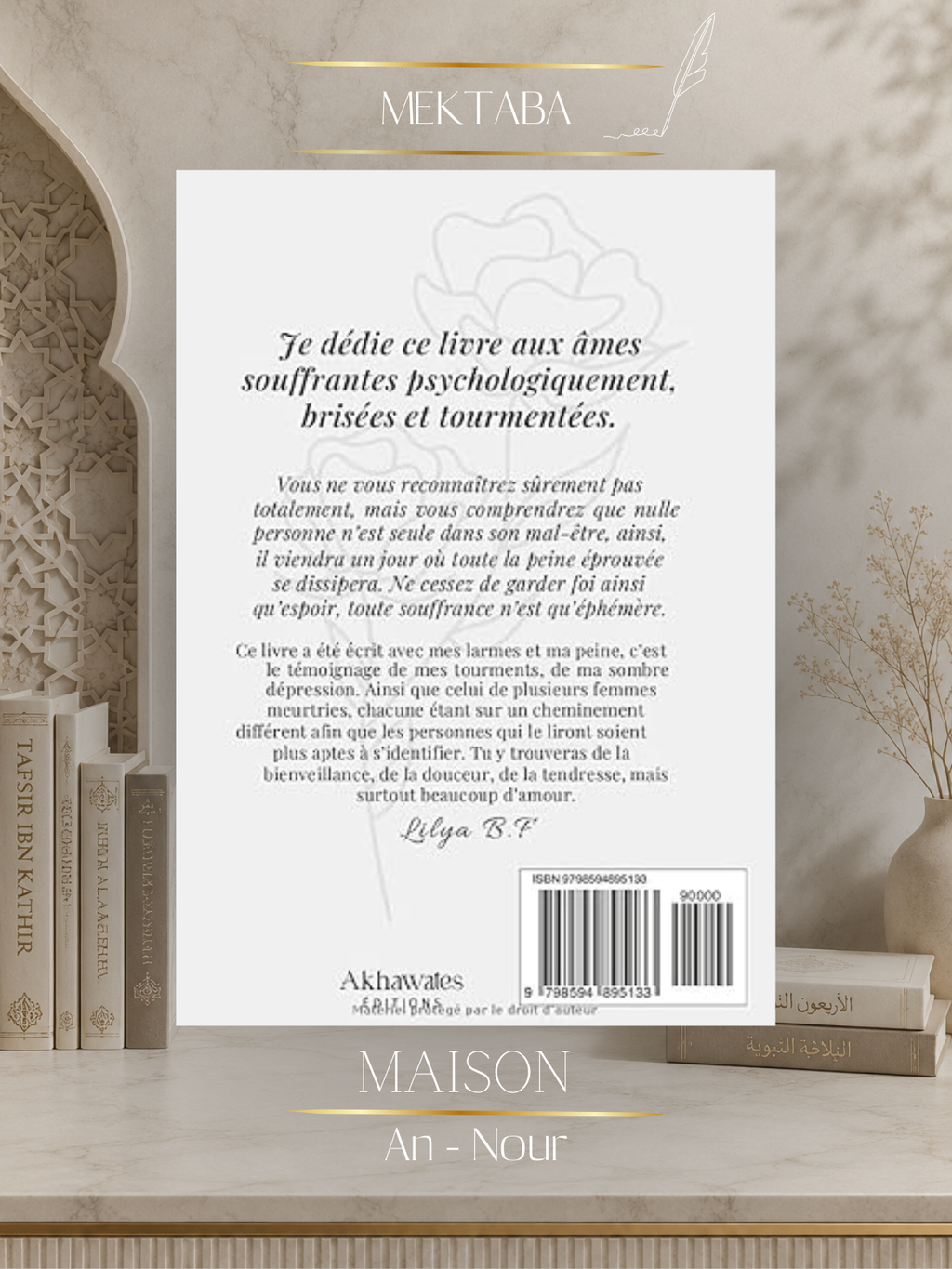 Apaise ton Cœur et Fleuri ton Âme – Livre de Rappel et Bien-Être Spirituel